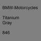 Preview: BMW-Motorcycles, Titanium Gray, 846.